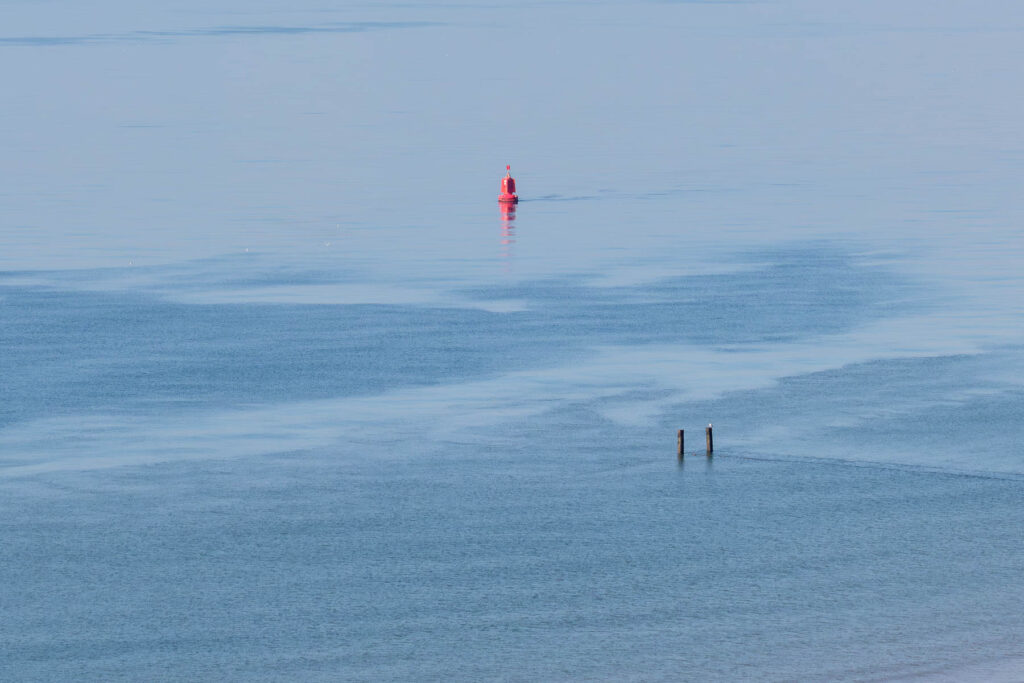 Noordzee, zo blauw zag je hem nooit